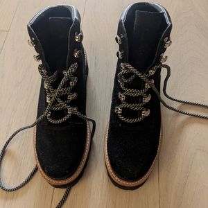 Marc Fisher suede ankle boots